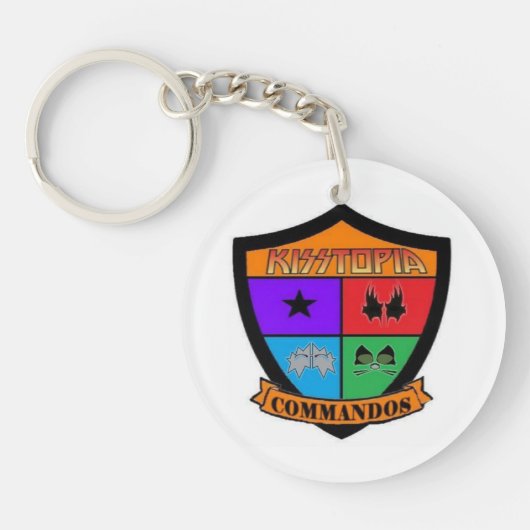 PORTE-CLÉS PORTE - CLÉ DE COMMANDOS DE KISSTOPIA (Devant)
