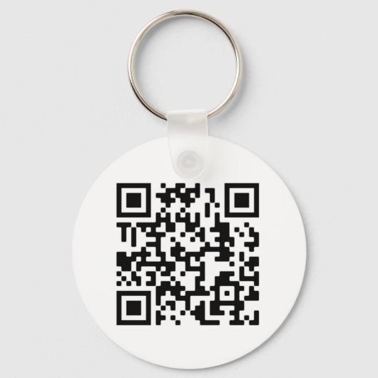 Porte-clés Porte - clé de conception de code QR (Verso)