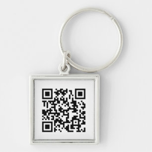Porte-clés Porte - clé de conception de code QR