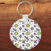 Porte-clés Porte - clé de conception motif Galaxy (Recto)