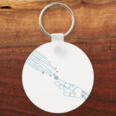 Porte-clés porte - clé de conception robot très moderne (Recto)