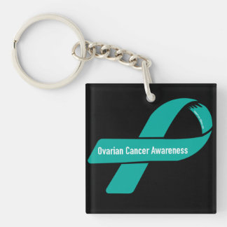 Porte-clés Porte - clé de conscience de Cancer ovarien