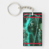 Porte-clés Porte - clé de conscience de névralgie faciale (Devant)