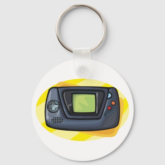 Porte-clés Porte - clé de console de jeu (Verso)