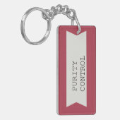 Porte-clés Porte - clé de contrôle de pureté (Devant gauche)