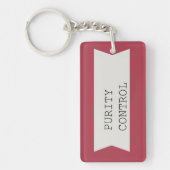 Porte-clés Porte - clé de contrôle de pureté (Devant)