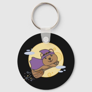 Porte-clés Porte - clé de costume de sorcière Quokka Hallowee