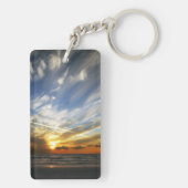 Porte-clés Porte - clé de coucher du soleil bilatéral (Dos)