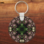 Porte-clés Porte - clé de couronne fractale (Recto)