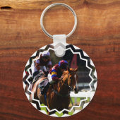 Porte-clés Porte - clé de course à cheval (Recto)