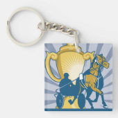 Porte-clés Porte - clé de course de harnais (Devant)