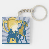 Porte-clés Porte - clé de course de harnais (Dos)