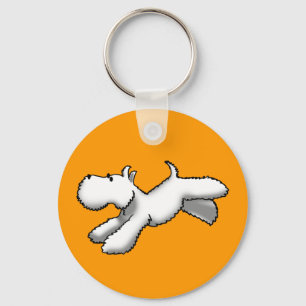 Porte-clés Porte - clé de course de Westie