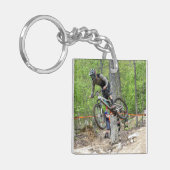 Porte-clés Porte - clé de course VTT Enduro (Devant gauche)