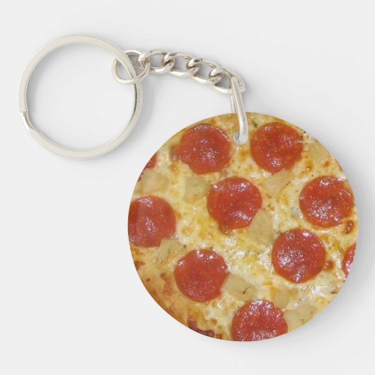 Porte-clés Porte - clé de coutume de PIZZA (Devant)