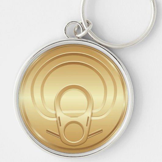 Porte-clés Porte - clé de couvercle de boîte en fer blanc de (Devant)