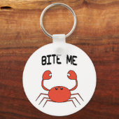 Porte-clés PORTE - CLÉ de crabe BITE Me (Recto)