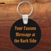 Porte-clés Porte - clé de crabe orange (Verso)