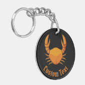 Porte-clés Porte - clé de crabe orange (Devant gauche)