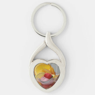 Porte-clés Porte - clé de crème glacée Sundae