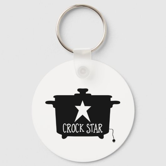 Porte-clés Porte - clé de Crock Star (Recto)