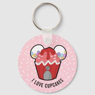 Porte-clés Porte - clé de Cupcake Lover Gumball Cupcake