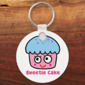Porte-clés porte - clé de cupcake yummy (Recto)