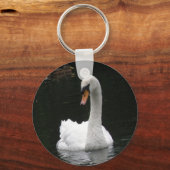 Porte-clés Porte - clé de cygne blanc (Recto)