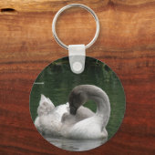 Porte-clés Porte - clé de cygne endormi (Recto)