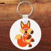 Porte-clés Porte - clé de Dancing Cute Fox (Recto)