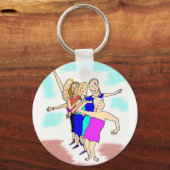 Porte-clés porte - clé de danse (Recto)