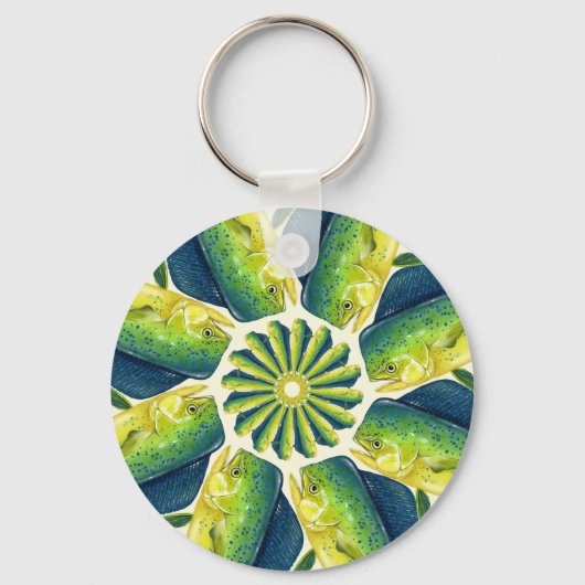 Porte-clés Porte - clé de dauphinish (Mah Mahi) (Recto)