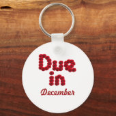 Porte-clés Porte - clé de décembre (Recto)