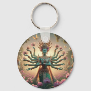 Porte-clés Porte - clé de déesse de royaume parallèle