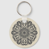 Porte-clés Porte - clé de design ornemental (Recto)