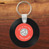 Porte-clés Porte - clé de design unique "45" (Verso)