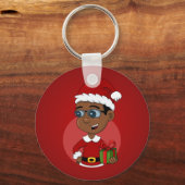 Porte-clés Porte - clé de dessin animé de Noël (Recto)
