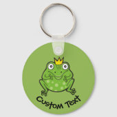 Porte-clés Porte - clé de dessin de grenouille (Recto)