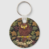 Porte-clés Porte - clé de dessin de Owl (Recto)