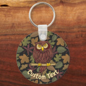 Porte-clés Porte - clé de dessin de Owl (Recto)