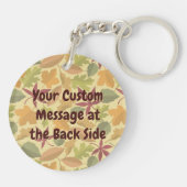 Porte-clés Porte - clé de dessin de Owl (Dos)