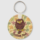 Porte-clés Porte - clé de dessin de Owl (Recto)