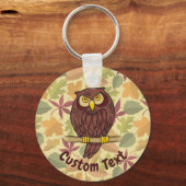 Porte-clés Porte - clé de dessin de Owl (Recto)