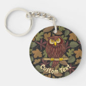Porte-clés Porte - clé de dessin de Owl (Devant)