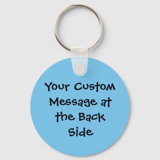 Porte-clés Porte - clé de dessin de palmier (Verso)