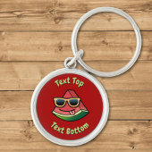 Porte-clés Porte - clé de dessin de pastèque