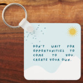 Porte-clés Porte - clé de devis motivé (Recto)