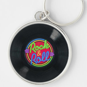 Porte-clés Porte - clé de disque vinyle de rock