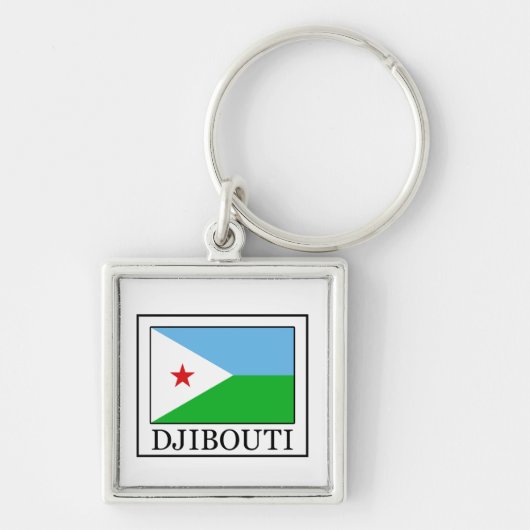Porte-clés Porte - clé de Djibouti (Devant)