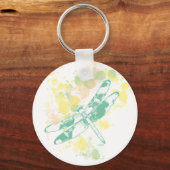 Porte-clés Porte - clé de dragonche de l'aquarelle (Recto)